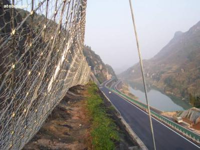 广饶县环形边坡防护网